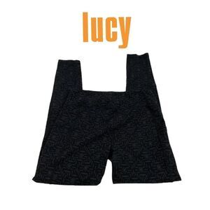 Lucy Black Yoga Pants. Sz M
